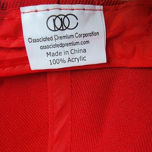 Cincinnati Reds Hat Cap‎ Associated Premium Corporation Strapback Red - Picture 7 of 9